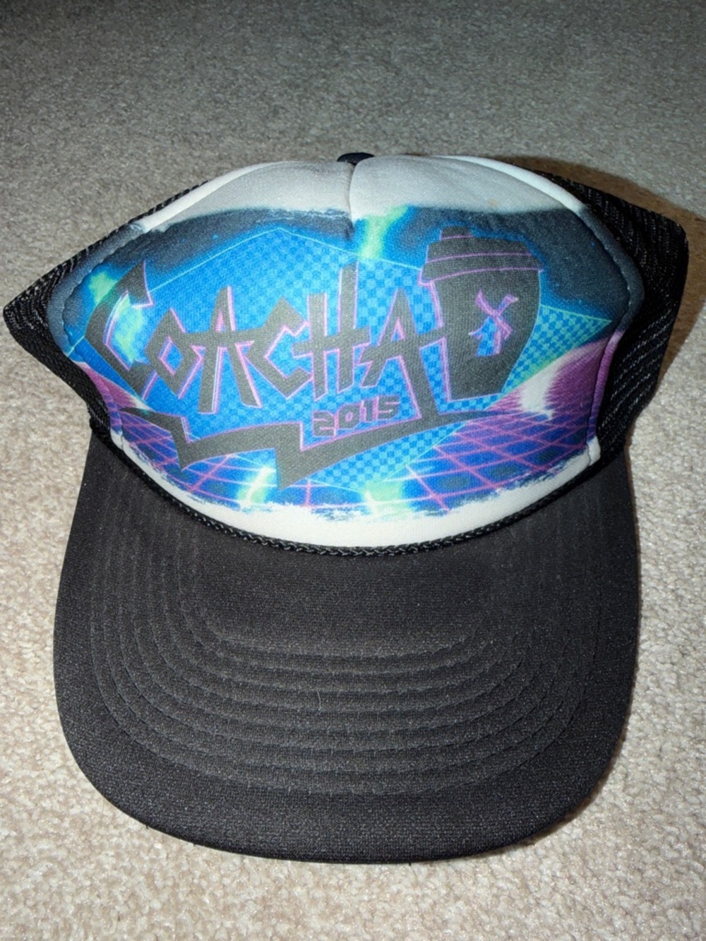 Dutch Bros Coacha 2015 Trucker Hat - Blue & Black